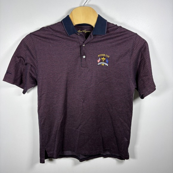 Ben Hogan Mens Ryder Cup 2004 Oakland Hills Golf Polo Shirt Burgundy Large - Picture 3 of 5